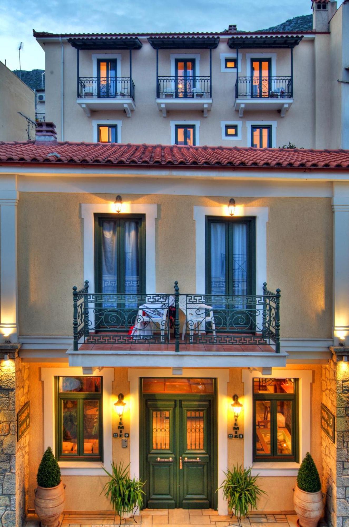Artemis Hotel Делфи Екстериор снимка